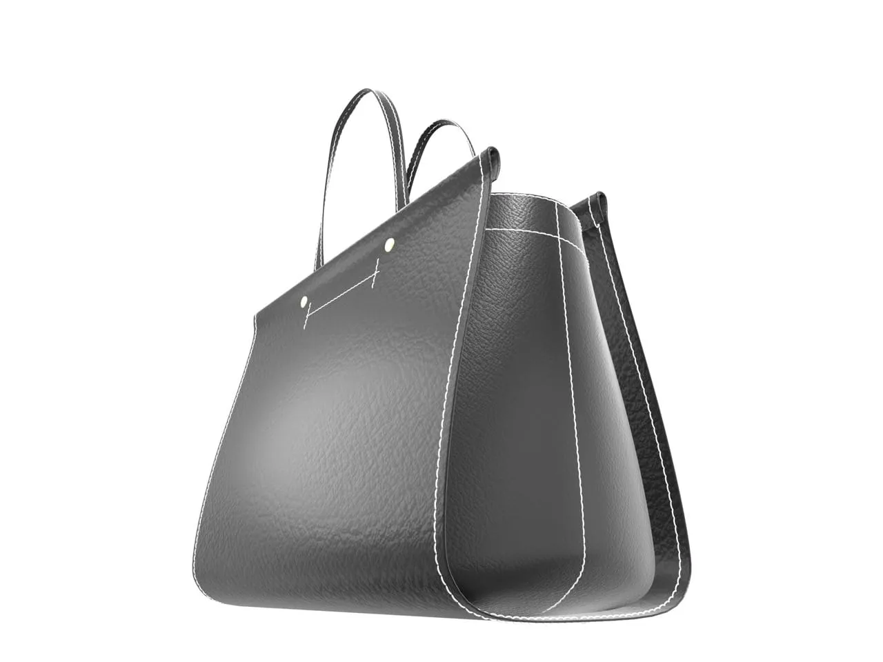 Black Leather Handbag