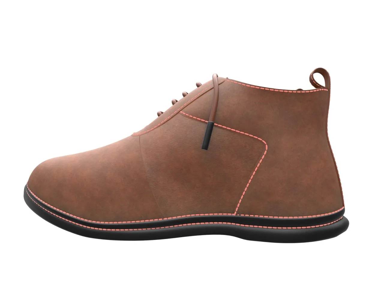Brown Men Smart Boots - Image 4