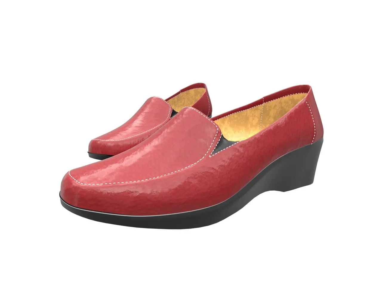 Red Women Moccasins