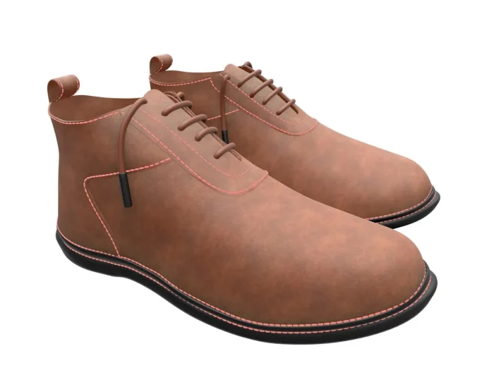 Brown Men Smart Boots