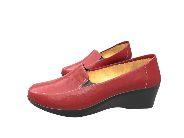 Red Women Moccasins - Image 2