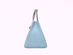Dotted Blue Lunch Bag - Image 3