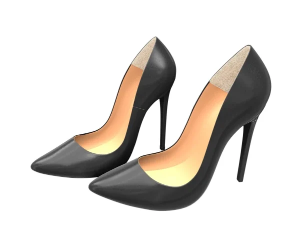 Black Elegant High Heels - Image 2