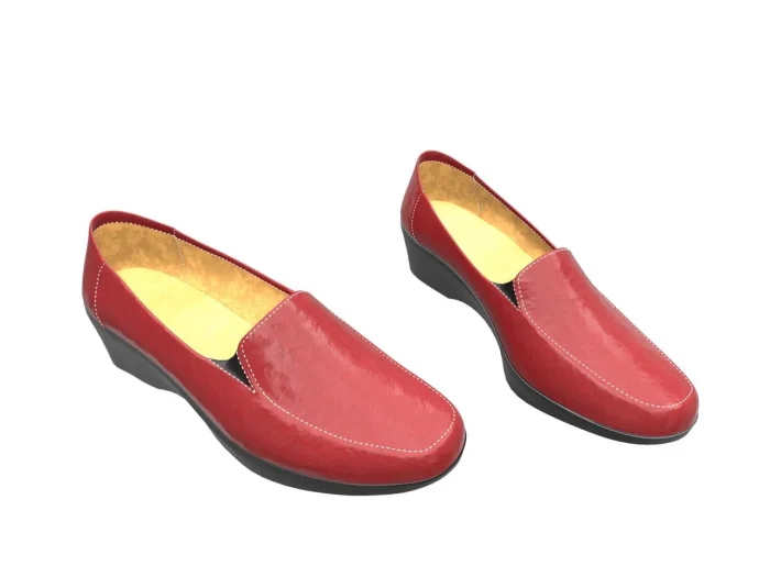 Red Women Moccasins - Image 4